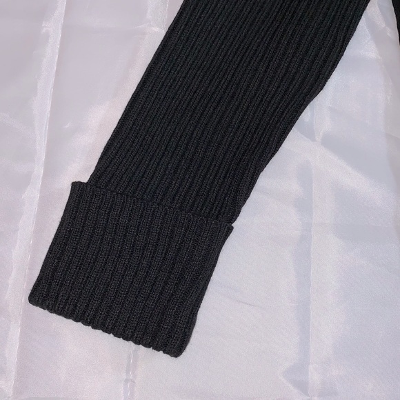 Tahari Anna Knit Sleeve Wool Blend Coat NWT - Picture 3 of 7